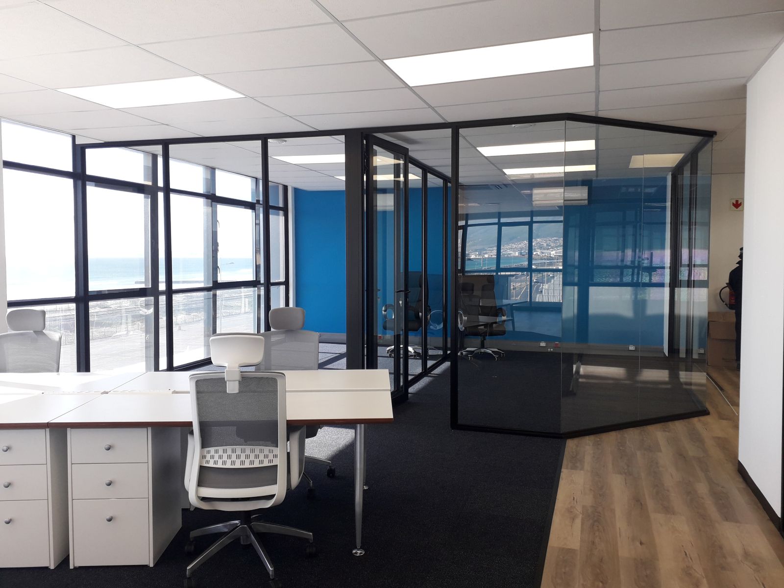 Glass office installation in Cape Town
